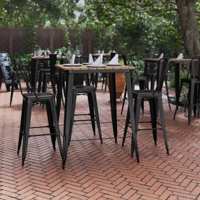 Комплект барный: стол, 2 стула UrbanBar - купить в Малых Нослах